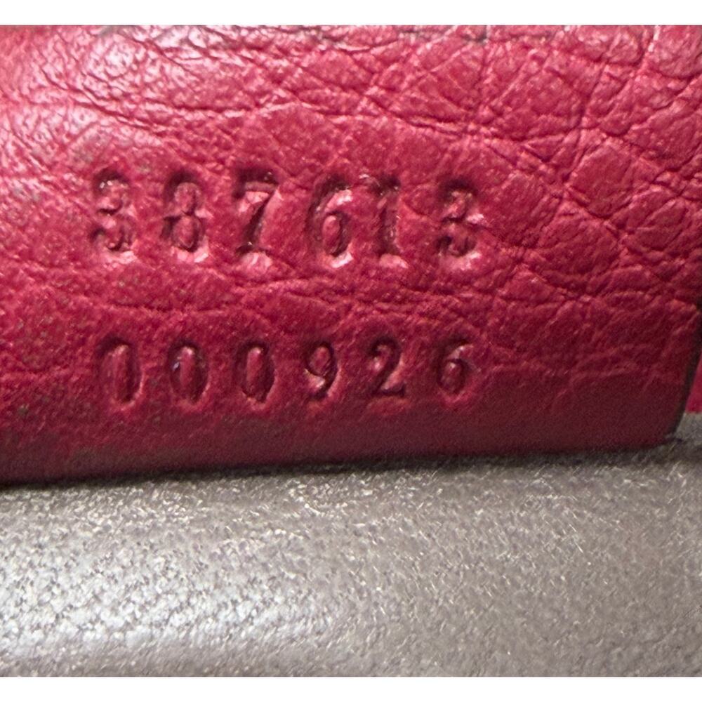GUCCI Miss Bamboo Pebble Calfskin Bucket Bag - Picture 10 of 16